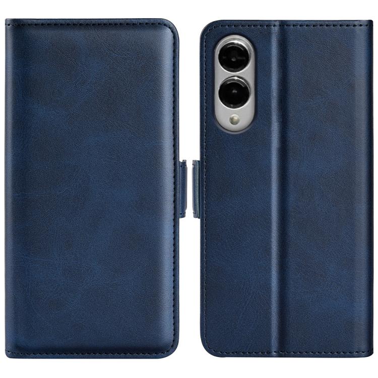 Dual-side Magnetic Buckle Horizontal Flip Leather Phone Case, For Samsung Galaxy S25 Edge 5G, For Samsung Galaxy A06 5G, For Samsung Galaxy A26, For Samsung Galaxy A36, For Samsung Galaxy S25 5G, For Samsung Galaxy S25+ 5G, For Samsung Galaxy S25 Ultra...