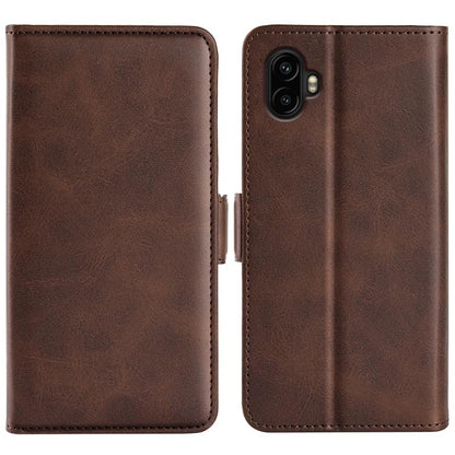 Dual-side Magnetic Buckle Horizontal Flip Leather Phone Case, For Samsung Galaxy A16, For Samsung Galaxy S24 FE 5G, For Samsung Galaxy Xcover 7 Pro, For Samsung Galaxy M55 5G, For Samsung Galaxy M15 5G, For Samsung Galaxy A55, For Samsung Galaxy A35   ...