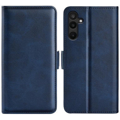 Dual-side Magnetic Buckle Horizontal Flip Leather Phone Case, For Samsung Galaxy S24 5G, For Samsung Galaxy A15, For Samsung Galaxy A05, For Samsung Galaxy A05s, For Samsung Galaxy M36 5G / F36 5G, For Samsung Galaxy M16 / F16