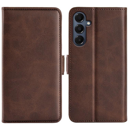 Dual-side Magnetic Buckle Horizontal Flip Leather Phone Case, For Samsung Galaxy A07 4G, For Samsung Galaxy A17 5G, For Samsung Galaxy S25 Edge 5G, For Samsung Galaxy A06 5G, For Samsung Galaxy A26, For Samsung Galaxy A36, For Samsung Galaxy S25 5G    ...