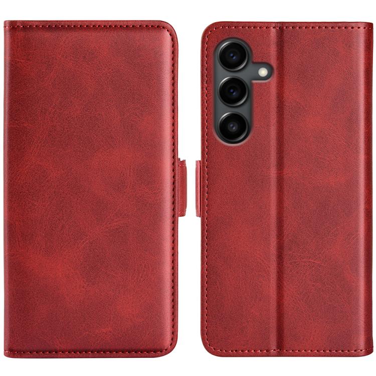 Dual-side Magnetic Buckle Horizontal Flip Leather Phone Case, For Samsung Galaxy S26+ 5G, For Samsung Galaxy S26 Edge 5G, For Samsung Galaxy S26 Ultra 5G, For Samsung Galaxy S26 5G, For Samsung Galaxy A57 5G, For Samsung Galaxy A37 5G                  ...