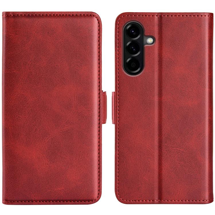 Dual-side Magnetic Buckle Horizontal Flip Leather Phone Case, For Samsung Galaxy S26+ 5G, For Samsung Galaxy S26 Edge 5G, For Samsung Galaxy S26 Ultra 5G, For Samsung Galaxy S26 5G, For Samsung Galaxy A57 5G, For Samsung Galaxy A37 5G                  ...