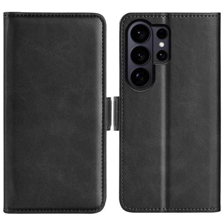 Dual-side Magnetic Buckle Horizontal Flip Leather Phone Case, For Samsung Galaxy S26+ 5G, For Samsung Galaxy S26 Edge 5G, For Samsung Galaxy S26 Ultra 5G, For Samsung Galaxy S26 5G, For Samsung Galaxy A57 5G, For Samsung Galaxy A37 5G                  ...