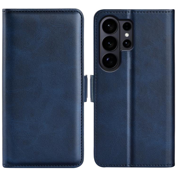 Dual-side Magnetic Buckle Horizontal Flip Leather Phone Case, For Samsung Galaxy S26+ 5G, For Samsung Galaxy S26 Edge 5G, For Samsung Galaxy S26 Ultra 5G, For Samsung Galaxy S26 5G, For Samsung Galaxy A57 5G, For Samsung Galaxy A37 5G                  ...