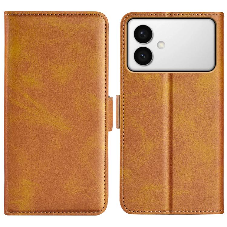 Dual-side Magnetic Buckle Horizontal Flip Leather Phone Case, For Samsung Galaxy S26+ 5G, For Samsung Galaxy S26 Edge 5G, For Samsung Galaxy S26 Ultra 5G, For Samsung Galaxy S26 5G, For Samsung Galaxy A57 5G, For Samsung Galaxy A37 5G                  ...