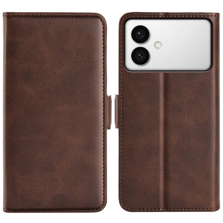 Dual-side Magnetic Buckle Horizontal Flip Leather Phone Case, For Samsung Galaxy S26+ 5G, For Samsung Galaxy S26 Edge 5G, For Samsung Galaxy S26 Ultra 5G, For Samsung Galaxy S26 5G, For Samsung Galaxy A57 5G, For Samsung Galaxy A37 5G                  ...