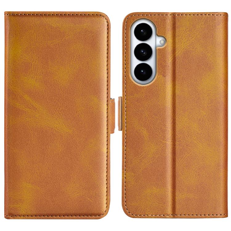 Dual-side Magnetic Buckle Horizontal Flip Leather Phone Case, For Samsung Galaxy S26+ 5G, For Samsung Galaxy S26 Edge 5G, For Samsung Galaxy S26 Ultra 5G, For Samsung Galaxy S26 5G, For Samsung Galaxy A57 5G, For Samsung Galaxy A37 5G                  ...