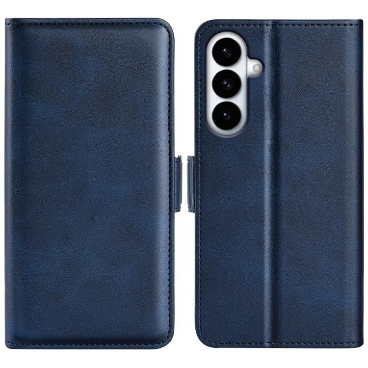 Dual-side Magnetic Buckle Horizontal Flip Leather Phone Case, For Samsung Galaxy S26+ 5G, For Samsung Galaxy S26 Edge 5G, For Samsung Galaxy S26 Ultra 5G, For Samsung Galaxy S26 5G, For Samsung Galaxy A57 5G, For Samsung Galaxy A37 5G                  ...