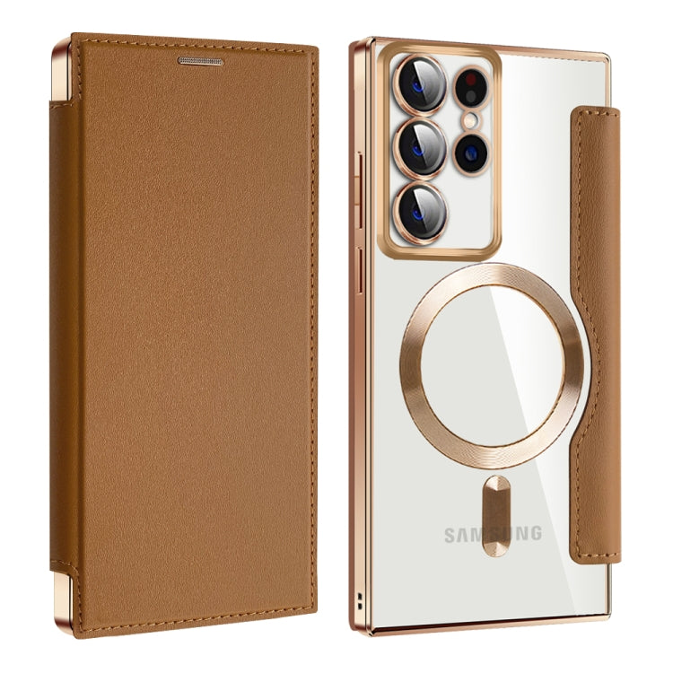 Shield MagSafe RFID Anti-theft Leather Phone Case, For Samsung Galaxy A15, For Samsung Galaxy A05, For Samsung Galaxy A05s, For Samsung Galaxy S23 FE 5G, For Samsung Galaxy S22 Ultra 5G, For Samsung Galaxy S22+ 5G