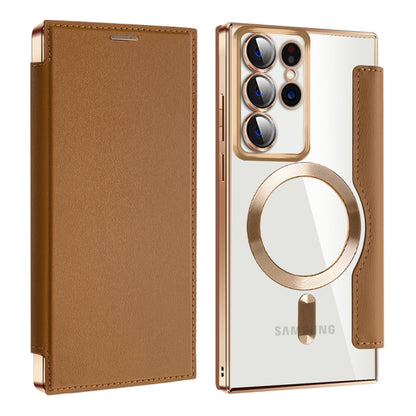 Shield MagSafe RFID Anti-theft Leather Phone Case, For Samsung Galaxy A15, For Samsung Galaxy A05, For Samsung Galaxy A05s, For Samsung Galaxy S23 FE 5G, For Samsung Galaxy S22 Ultra 5G, For Samsung Galaxy S22+ 5G