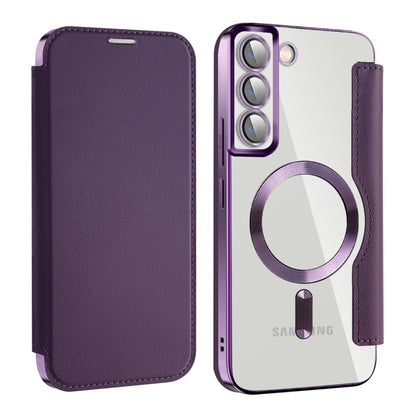 Shield MagSafe RFID Anti-theft Leather Phone Case, For Samsung Galaxy A15, For Samsung Galaxy A05, For Samsung Galaxy A05s, For Samsung Galaxy S23 FE 5G, For Samsung Galaxy S22 Ultra 5G, For Samsung Galaxy S22+ 5G