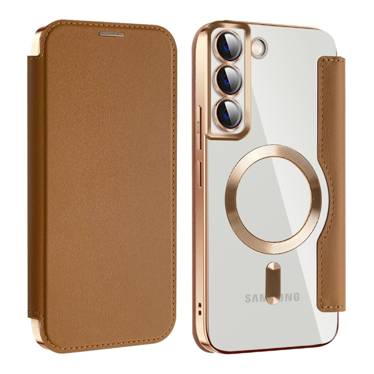 Shield MagSafe RFID Anti-theft Leather Phone Case, For Samsung Galaxy A15, For Samsung Galaxy A05, For Samsung Galaxy A05s, For Samsung Galaxy S23 FE 5G, For Samsung Galaxy S22 Ultra 5G, For Samsung Galaxy S22+ 5G