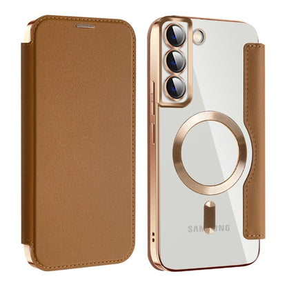 Shield MagSafe RFID Anti-theft Leather Phone Case, For Samsung Galaxy A15, For Samsung Galaxy A05, For Samsung Galaxy A05s, For Samsung Galaxy S23 FE 5G, For Samsung Galaxy S22 Ultra 5G, For Samsung Galaxy S22+ 5G