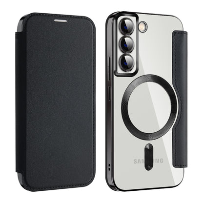 Shield MagSafe RFID Anti-theft Leather Phone Case, For Samsung Galaxy S22 5G