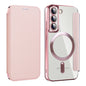 Shield MagSafe RFID Anti-theft Leather Phone Case, For Samsung Galaxy S22 5G