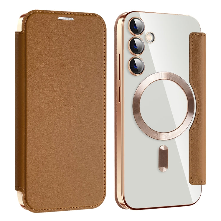 Shield MagSafe RFID Anti-theft Leather Phone Case, For Samsung Galaxy A15, For Samsung Galaxy A05, For Samsung Galaxy A05s, For Samsung Galaxy S23 FE 5G, For Samsung Galaxy S22 Ultra 5G, For Samsung Galaxy S22+ 5G