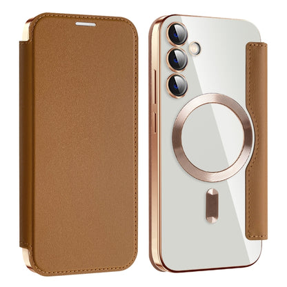 Shield MagSafe RFID Anti-theft Leather Phone Case, For Samsung Galaxy A15, For Samsung Galaxy A05, For Samsung Galaxy A05s, For Samsung Galaxy S23 FE 5G, For Samsung Galaxy S22 Ultra 5G, For Samsung Galaxy S22+ 5G