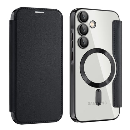 Shield MagSafe RFID Anti-theft Leather Phone Case, For Samsung Galaxy S25+ 5G, For Samsung Galaxy S25 Ultra 5G, For Samsung Galaxy A06 4G, For Samsung Galaxy S24 FE 5G, For Samsung Galaxy A55 5G, For Samsung Galaxy A35 5G