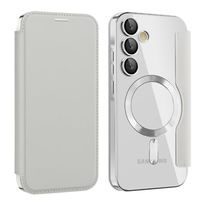 Shield MagSafe RFID Anti-theft Leather Phone Case, For Samsung Galaxy S25+ 5G, For Samsung Galaxy S25 Ultra 5G, For Samsung Galaxy A06 4G, For Samsung Galaxy S24 FE 5G, For Samsung Galaxy A55 5G, For Samsung Galaxy A35 5G