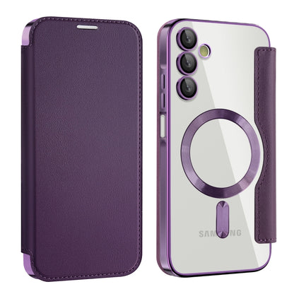 Shield MagSafe RFID Anti-theft Leather Phone Case, For Samsung Galaxy A15, For Samsung Galaxy A05, For Samsung Galaxy A05s, For Samsung Galaxy S23 FE 5G, For Samsung Galaxy S22 Ultra 5G, For Samsung Galaxy S22+ 5G