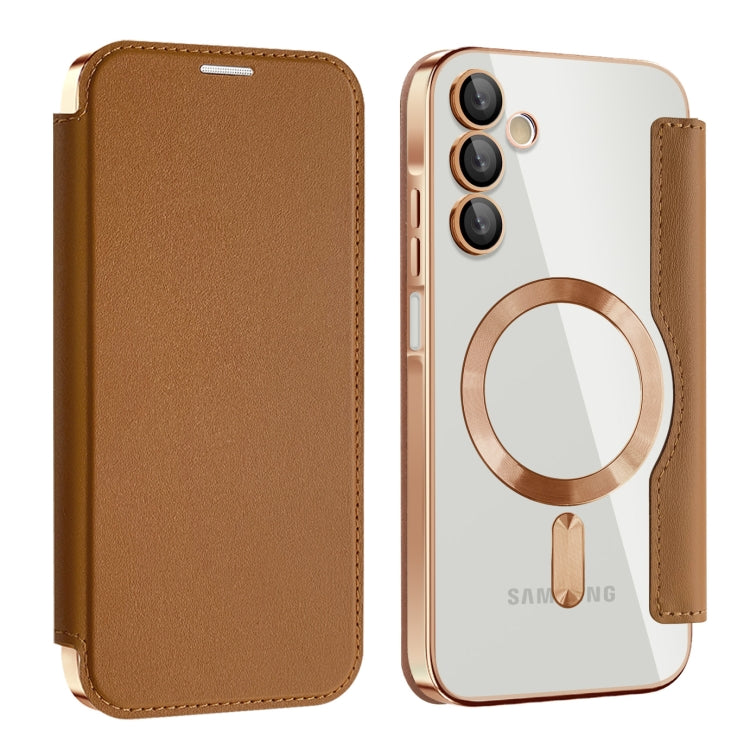 Shield MagSafe RFID Anti-theft Leather Phone Case, For Samsung Galaxy A15, For Samsung Galaxy A05, For Samsung Galaxy A05s, For Samsung Galaxy S23 FE 5G, For Samsung Galaxy S22 Ultra 5G, For Samsung Galaxy S22+ 5G
