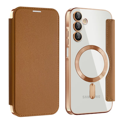 Shield MagSafe RFID Anti-theft Leather Phone Case, For Samsung Galaxy A15, For Samsung Galaxy A05, For Samsung Galaxy A05s, For Samsung Galaxy S23 FE 5G, For Samsung Galaxy S22 Ultra 5G, For Samsung Galaxy S22+ 5G