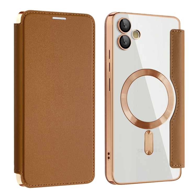 Shield MagSafe RFID Anti-theft Leather Phone Case, For Samsung Galaxy A15, For Samsung Galaxy A05, For Samsung Galaxy A05s, For Samsung Galaxy S23 FE 5G, For Samsung Galaxy S22 Ultra 5G, For Samsung Galaxy S22+ 5G