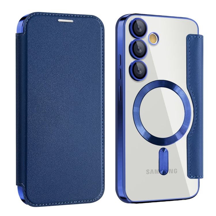 Shield MagSafe RFID Anti-theft Leather Phone Case, For Samsung Galaxy S25+ 5G, For Samsung Galaxy S25 Ultra 5G, For Samsung Galaxy A06 4G, For Samsung Galaxy S24 FE 5G, For Samsung Galaxy A55 5G, For Samsung Galaxy A35 5G