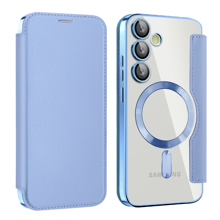 Shield MagSafe RFID Anti-theft Leather Phone Case, For Samsung Galaxy S25+ 5G, For Samsung Galaxy S25 Ultra 5G, For Samsung Galaxy A06 4G, For Samsung Galaxy S24 FE 5G, For Samsung Galaxy A55 5G, For Samsung Galaxy A35 5G