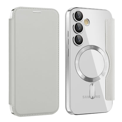 Shield MagSafe RFID Anti-theft Leather Phone Case, For Samsung Galaxy S25+ 5G, For Samsung Galaxy S25 Ultra 5G, For Samsung Galaxy A06 4G, For Samsung Galaxy S24 FE 5G, For Samsung Galaxy A55 5G, For Samsung Galaxy A35 5G