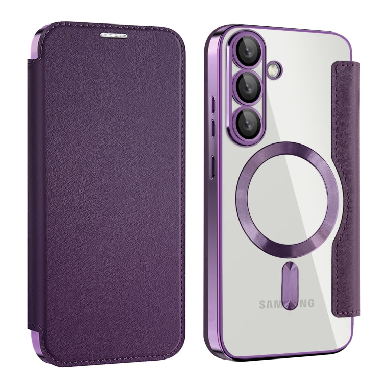 Shield MagSafe RFID Anti-theft Leather Phone Case, For Samsung Galaxy S26+ 5G, For Samsung Galaxy S26 Ultra 5G, For Samsung Galaxy S26 5G, For Samsung Galaxy A56 5G, For Samsung Galaxy A16 5G, For Samsung Galaxy S25 5G