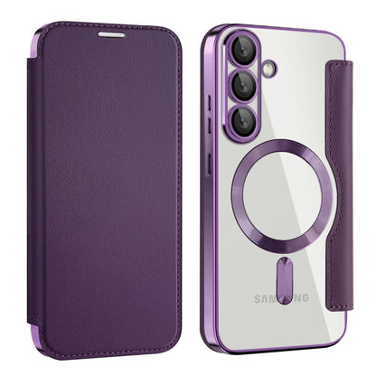 Shield MagSafe RFID Anti-theft Leather Phone Case, For Samsung Galaxy S26+ 5G, For Samsung Galaxy S26 Ultra 5G, For Samsung Galaxy S26 5G, For Samsung Galaxy A56 5G, For Samsung Galaxy A16 5G, For Samsung Galaxy S25 5G