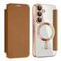 Shield MagSafe RFID Anti-theft Leather Phone Case, For Samsung Galaxy S26+ 5G, For Samsung Galaxy S26 Ultra 5G, For Samsung Galaxy S26 5G, For Samsung Galaxy A56 5G, For Samsung Galaxy A16 5G, For Samsung Galaxy S25 5G