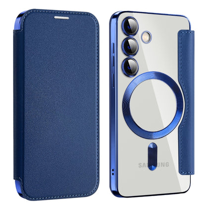 Shield MagSafe RFID Anti-theft Leather Phone Case, For Samsung Galaxy S25+ 5G, For Samsung Galaxy S25 Ultra 5G, For Samsung Galaxy A06 4G, For Samsung Galaxy S24 FE 5G, For Samsung Galaxy A55 5G, For Samsung Galaxy A35 5G