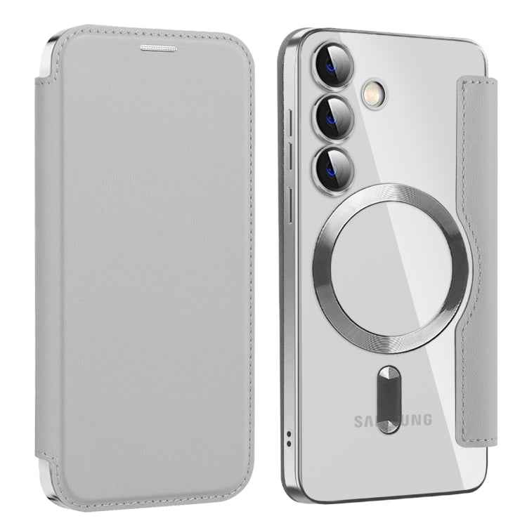 Shield MagSafe RFID Anti-theft Leather Phone Case, For Samsung Galaxy S25+ 5G, For Samsung Galaxy S25 Ultra 5G, For Samsung Galaxy A06 4G, For Samsung Galaxy S24 FE 5G, For Samsung Galaxy A55 5G, For Samsung Galaxy A35 5G