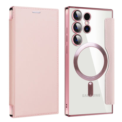 Shield MagSafe RFID Anti-theft Leather Phone Case, For Samsung Galaxy S25+ 5G, For Samsung Galaxy S25 Ultra 5G, For Samsung Galaxy A06 4G, For Samsung Galaxy S24 FE 5G, For Samsung Galaxy A55 5G, For Samsung Galaxy A35 5G