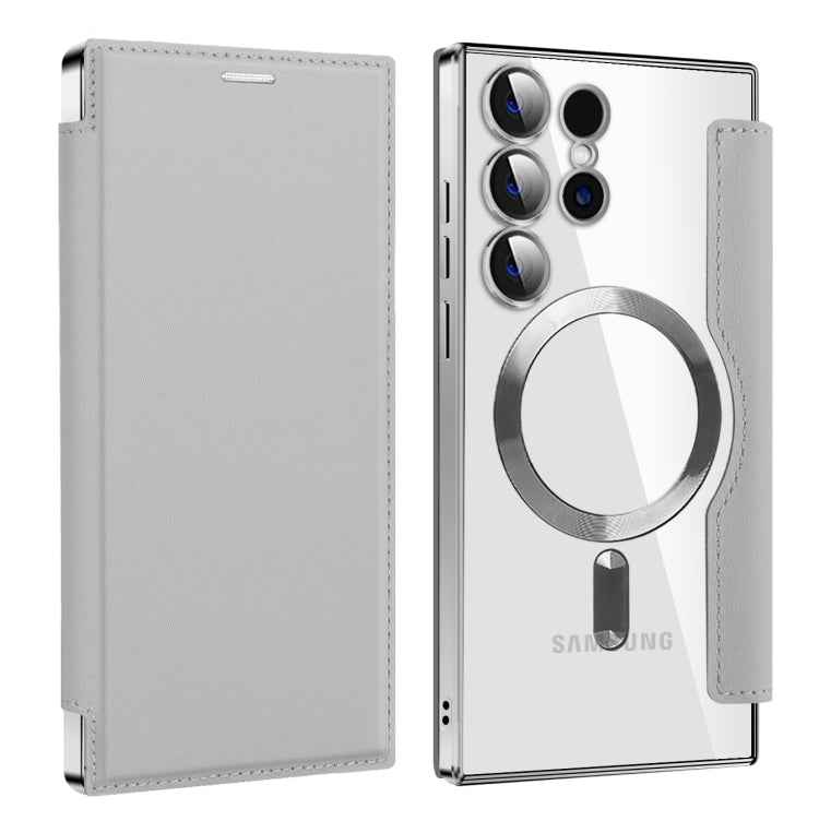 Shield MagSafe RFID Anti-theft Leather Phone Case, For Samsung Galaxy S25+ 5G, For Samsung Galaxy S25 Ultra 5G, For Samsung Galaxy A06 4G, For Samsung Galaxy S24 FE 5G, For Samsung Galaxy A55 5G, For Samsung Galaxy A35 5G