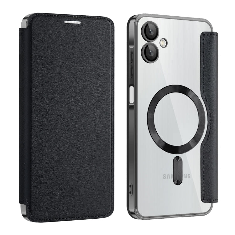 Shield MagSafe RFID Anti-theft Leather Phone Case, For Samsung Galaxy S25+ 5G, For Samsung Galaxy S25 Ultra 5G, For Samsung Galaxy A06 4G, For Samsung Galaxy S24 FE 5G, For Samsung Galaxy A55 5G, For Samsung Galaxy A35 5G