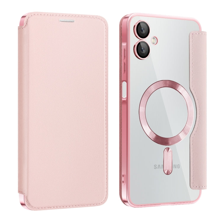 Shield MagSafe RFID Anti-theft Leather Phone Case, For Samsung Galaxy S25+ 5G, For Samsung Galaxy S25 Ultra 5G, For Samsung Galaxy A06 4G, For Samsung Galaxy S24 FE 5G, For Samsung Galaxy A55 5G, For Samsung Galaxy A35 5G