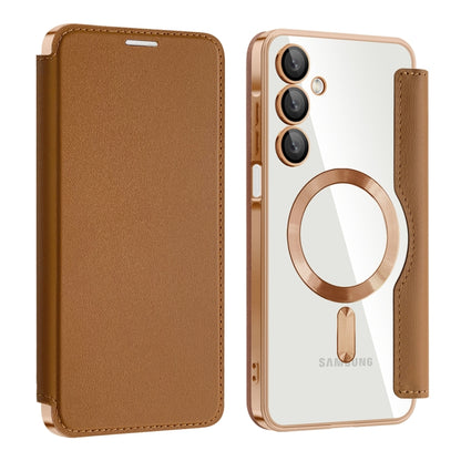 Shield MagSafe RFID Anti-theft Leather Phone Case, For Samsung Galaxy S26+ 5G, For Samsung Galaxy S26 Ultra 5G, For Samsung Galaxy S26 5G, For Samsung Galaxy A56 5G, For Samsung Galaxy A16 5G, For Samsung Galaxy S25 5G
