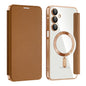 Shield MagSafe RFID Anti-theft Leather Phone Case, For Samsung Galaxy S26+ 5G, For Samsung Galaxy S26 Ultra 5G, For Samsung Galaxy S26 5G, For Samsung Galaxy A56 5G, For Samsung Galaxy A16 5G, For Samsung Galaxy S25 5G