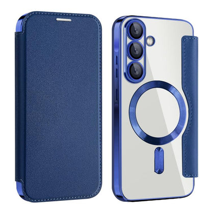 Shield MagSafe RFID Anti-theft Leather Phone Case, For Samsung Galaxy S26+ 5G, For Samsung Galaxy S26 Ultra 5G, For Samsung Galaxy S26 5G, For Samsung Galaxy A56 5G, For Samsung Galaxy A16 5G, For Samsung Galaxy S25 5G