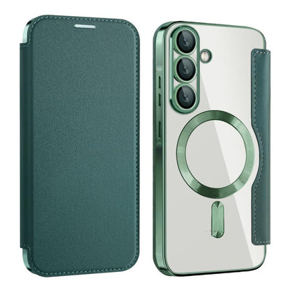 Shield MagSafe RFID Anti-theft Leather Phone Case, For Samsung Galaxy S26+ 5G, For Samsung Galaxy S26 Ultra 5G, For Samsung Galaxy S26 5G, For Samsung Galaxy A56 5G, For Samsung Galaxy A16 5G, For Samsung Galaxy S25 5G