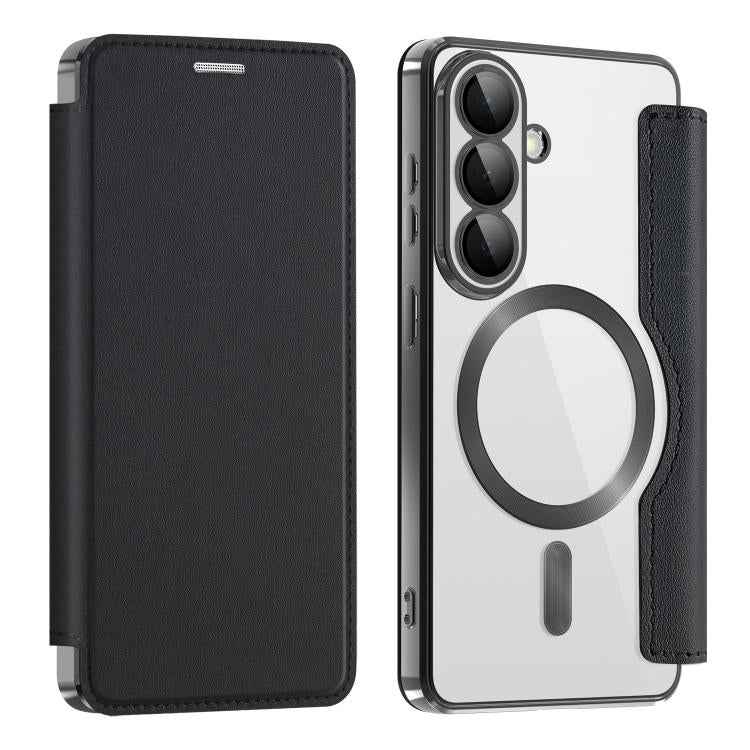 Shield MagSafe RFID Anti-theft Leather Phone Case, For Samsung Galaxy S26+ 5G, For Samsung Galaxy S26 Ultra 5G, For Samsung Galaxy S26 5G, For Samsung Galaxy A56 5G, For Samsung Galaxy A16 5G, For Samsung Galaxy S25 5G