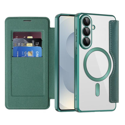 Shield MagSafe RFID Anti-theft Leather Phone Case, For Samsung Galaxy S26+ 5G, For Samsung Galaxy S26 Ultra 5G, For Samsung Galaxy S26 5G, For Samsung Galaxy A56 5G, For Samsung Galaxy A16 5G, For Samsung Galaxy S25 5G
