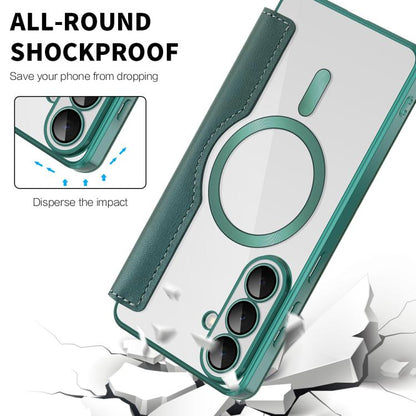 Shield MagSafe RFID Anti-theft Leather Phone Case, For Samsung Galaxy S26+ 5G, For Samsung Galaxy S26 Ultra 5G, For Samsung Galaxy S26 5G, For Samsung Galaxy A56 5G, For Samsung Galaxy A16 5G, For Samsung Galaxy S25 5G