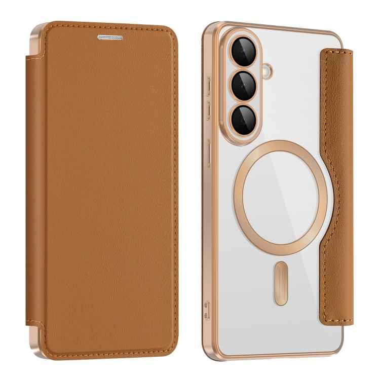 Shield MagSafe RFID Anti-theft Leather Phone Case, For Samsung Galaxy S26+ 5G, For Samsung Galaxy S26 Ultra 5G, For Samsung Galaxy S26 5G, For Samsung Galaxy A56 5G, For Samsung Galaxy A16 5G, For Samsung Galaxy S25 5G