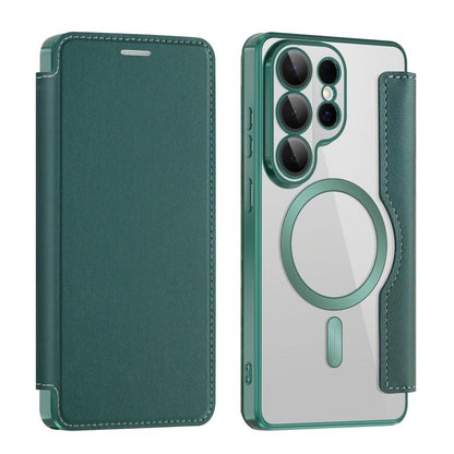 Shield MagSafe RFID Anti-theft Leather Phone Case, For Samsung Galaxy S26+ 5G, For Samsung Galaxy S26 Ultra 5G, For Samsung Galaxy S26 5G, For Samsung Galaxy A56 5G, For Samsung Galaxy A16 5G, For Samsung Galaxy S25 5G
