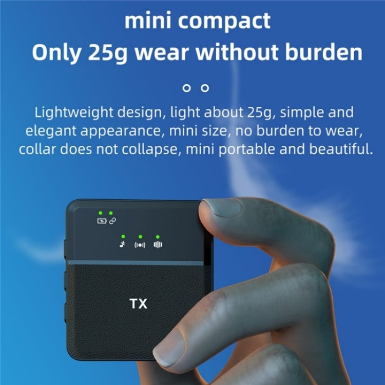 SX31 3 in 1 Lavalier 2.4G Wireless Noise Reduction Mic with Dual Transmitter + Receiver