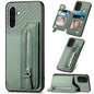 Carbon Fiber Horizontal Flip Zipper Wallet Phone Case, For Samsung Galaxy A57 5G, For Samsung Galaxy A37 5G, For Samsung Galaxy S25 Edge 5G, For Samsung Galaxy A56 5G, For Samsung Galaxy A36, For Samsung Galaxy S25 5G, For Samsung Galaxy S25+ 5G       ...